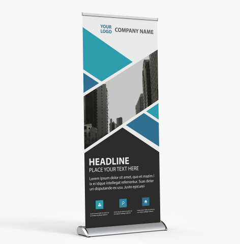 Retractable banner stands and displays North Phoenix
